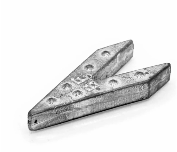 Свинцовое грузило Ласточкин хвост 60 гр