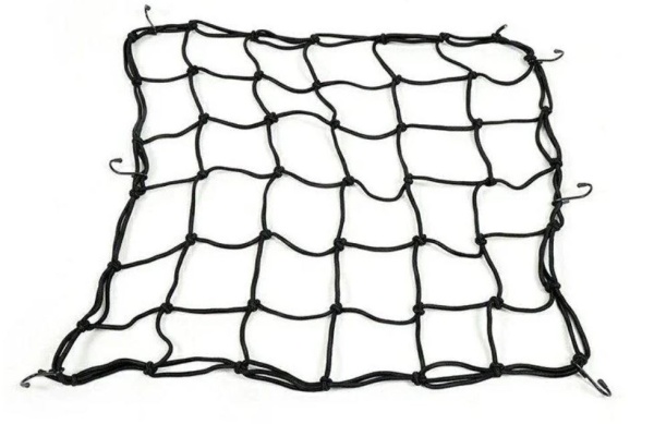 Сетка-стяжка багажная для крепления груза (размер сетки: 50х50 см) 