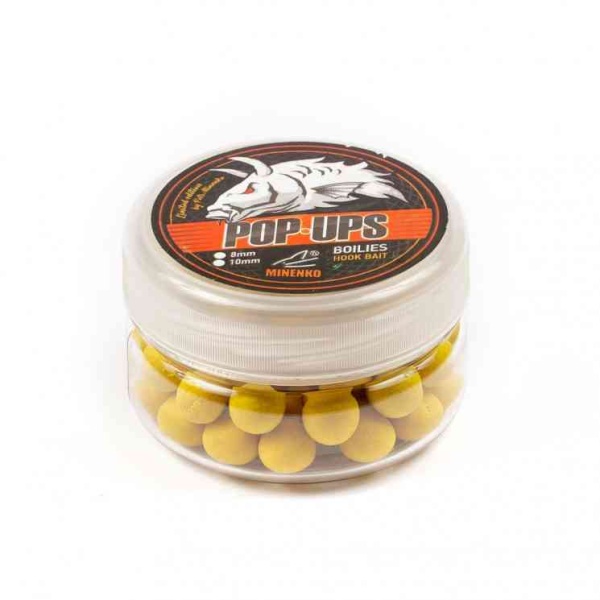 Бойлы плавающие MINENKO YELLOW FLAVOR Pop-Up 10мм, 5514